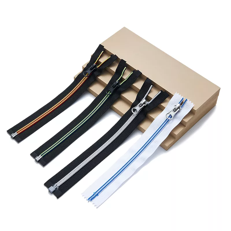 Cerniera in nylon riciclato ecologico