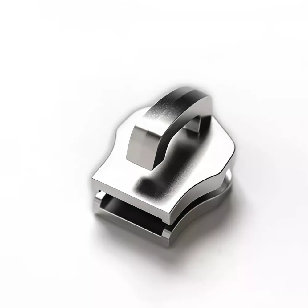 Cursore non bloccabile per cerniera in metallo